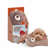 Fofos Cuddle Bear Heartbeat Dog Toy