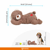 Fofos Cuddle Bear Heartbeat Dog Toy