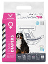 M-Pets Female Dog Diappers
