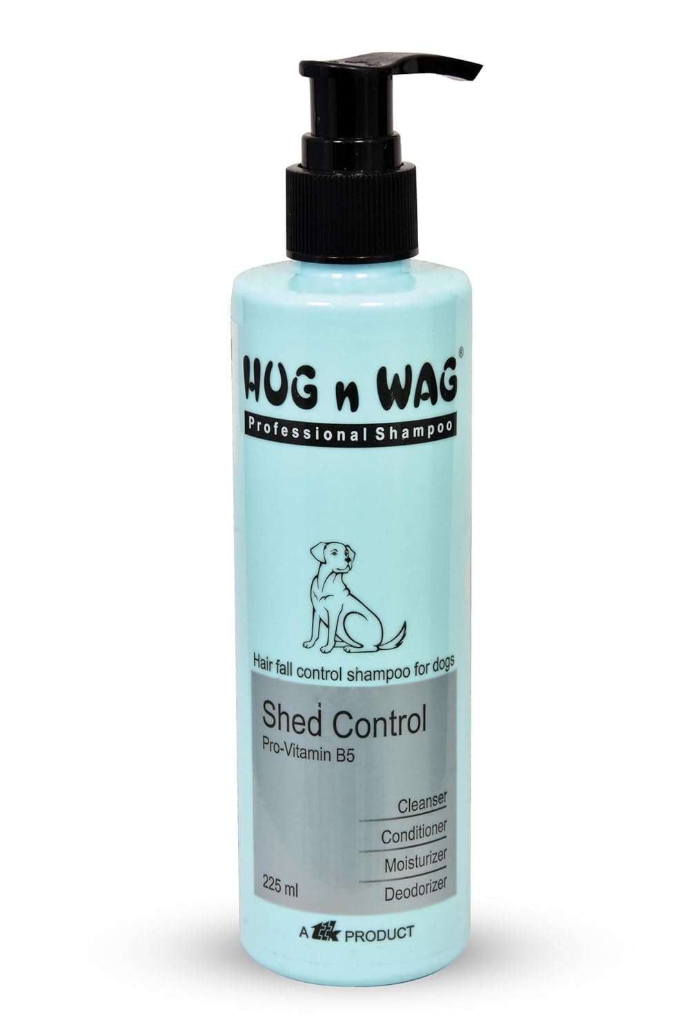 TTK Hug N Wag Shed Control & Hair Fall Control Shampoo For Dogs