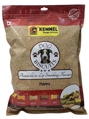 Kennel : Mix Non-Vegetarian Flavour Premium Puppy Biscuits for Small Breeds