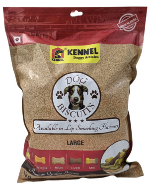 Kennel : Mix Non-Vegetarian Flavour Premium Dog Biscuits for Large Breeds