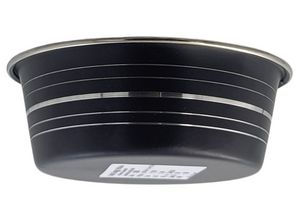 Kennel Heavy Dish Stripes Bowl (Color May Vary)