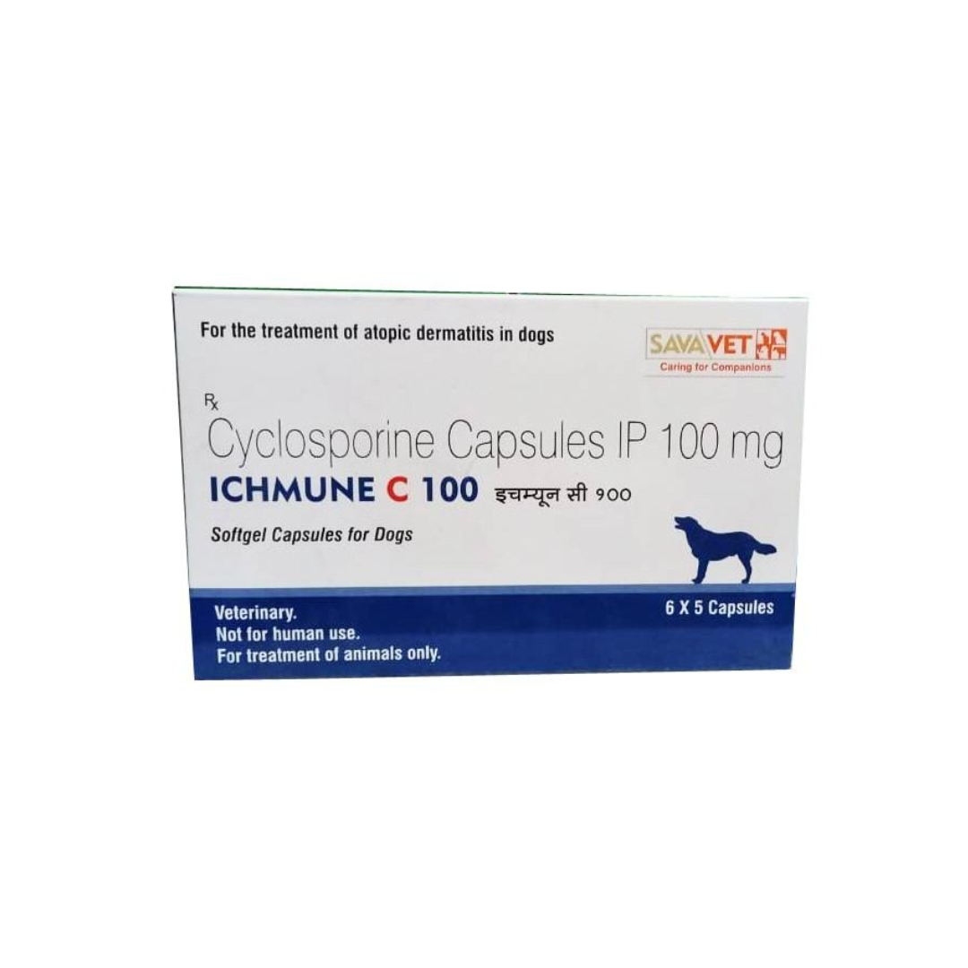 Savavet Ichmune C 100 mg for Dogs – Softgel Capsules