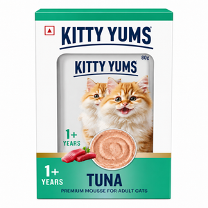 Kitty Yums Tuna Premium Mousse For Cat Buy 5 Get 1 Free Pouch
