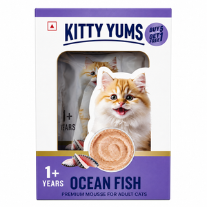 Kitty Yums Ocean Fish Premium Mousse For Cat Buy 5 Get 1 Free Pouch