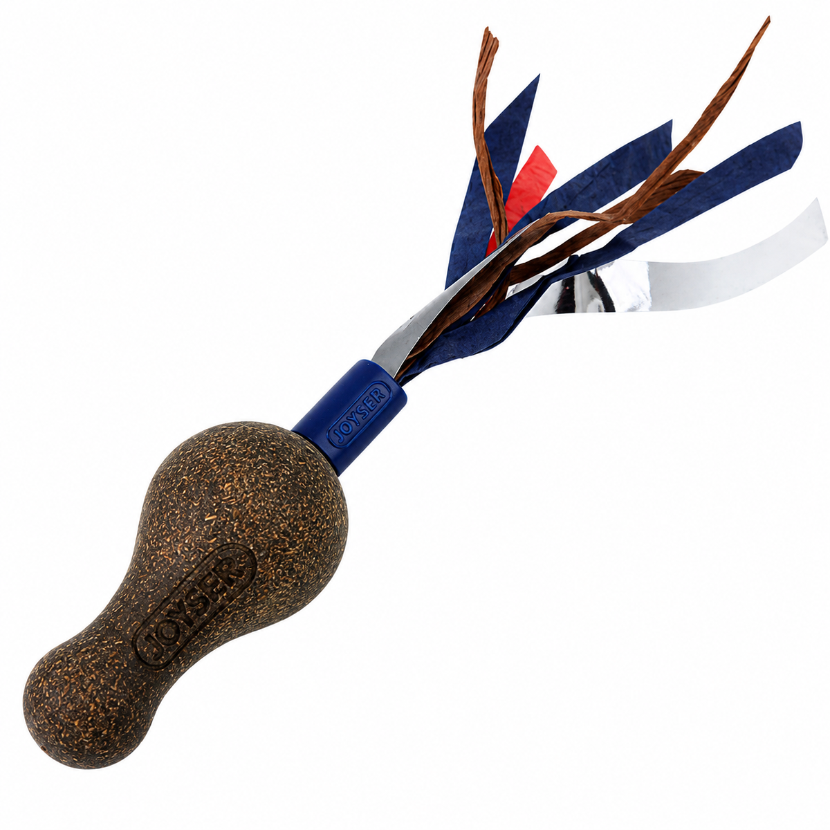 Joyser Catnip Duoball With Crunchy Paper - Blue