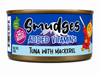 Smudges Tuna With Mackerel In Soft Jelly Cat Tin