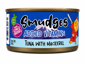 Smudges Tuna With Mackerel In Soft Jelly Cat Tin