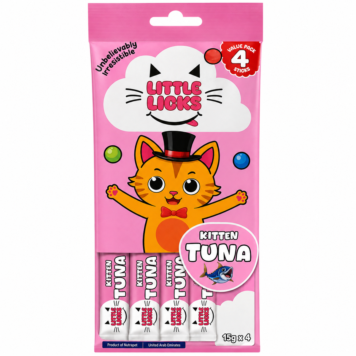 Smudges Little Licks Tuna Creamy Bisque Kitten Cat Treats