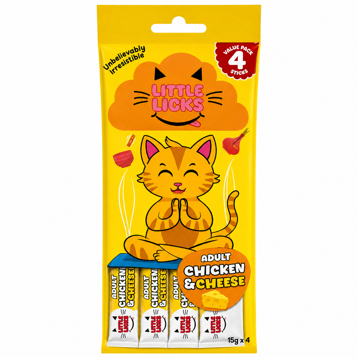 Smudges Little Licks Chicken And Cheese Creamy Bisque Adult Cat Treats