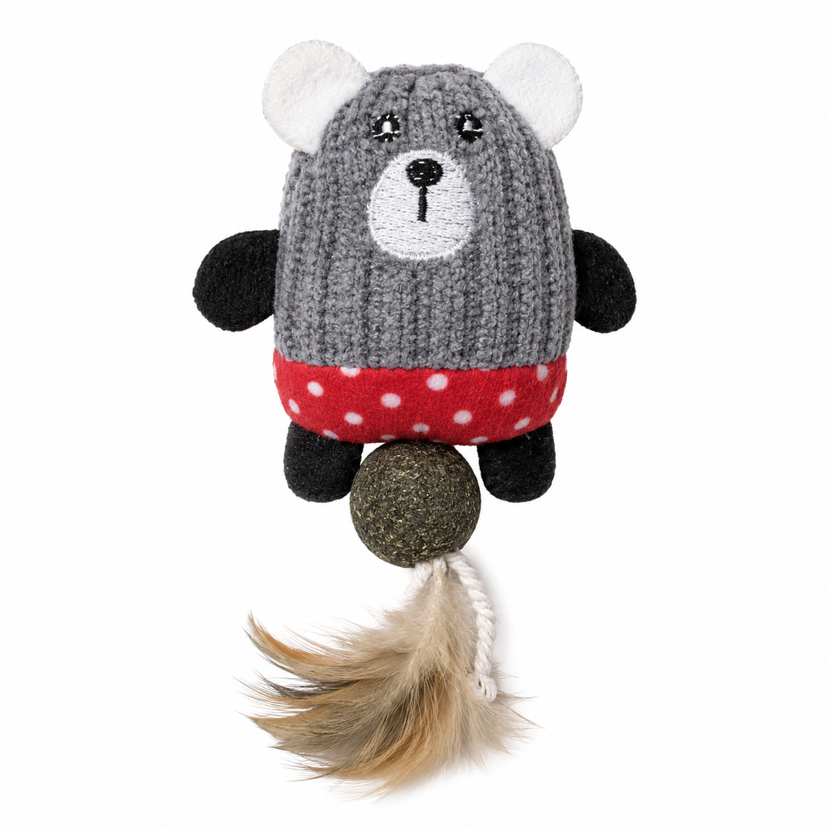 Dokitti Shadow Bear Catnip Toy
