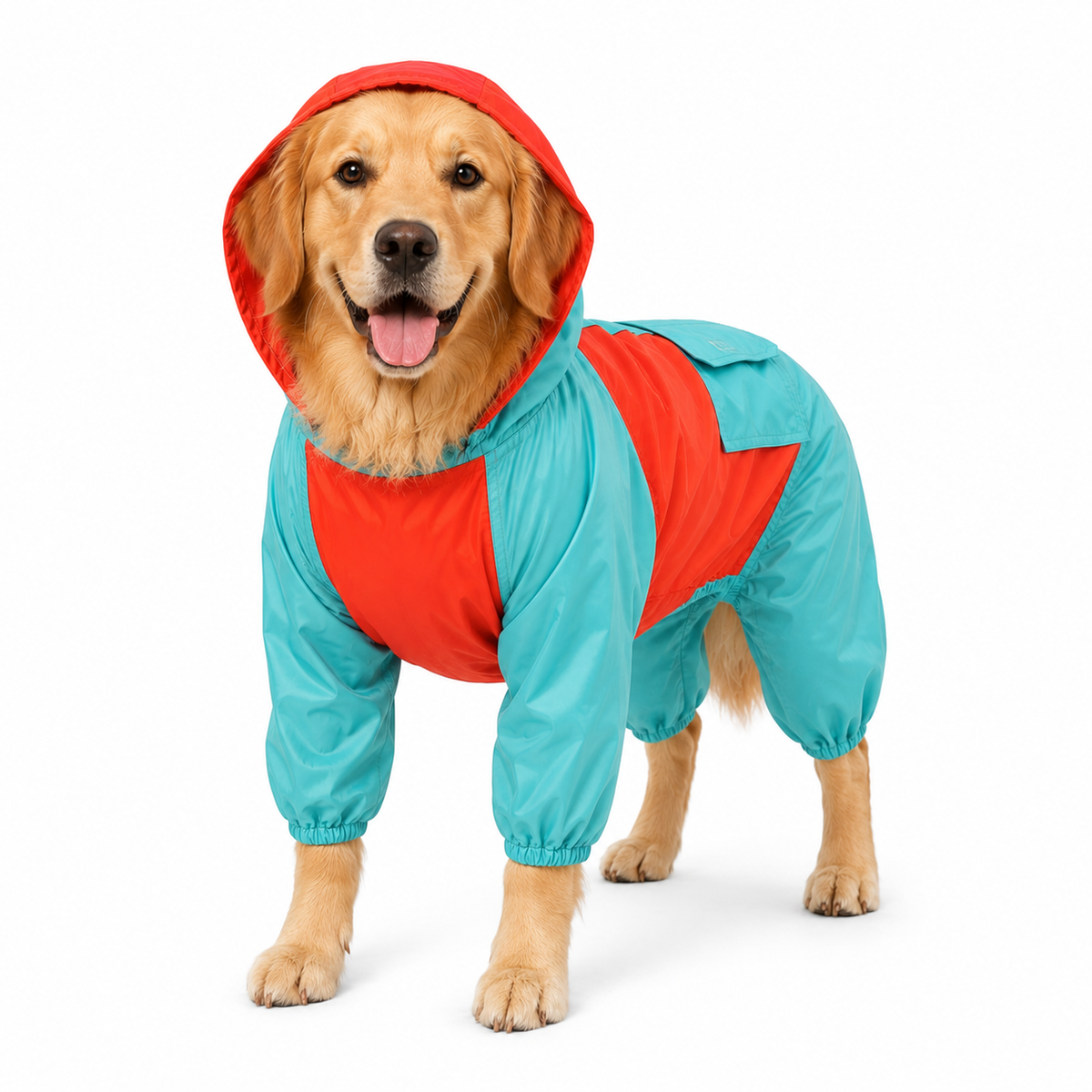 Fluffy Raincoat
