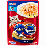 Unicharm Pet Wellness Sliver Spoon Tuna Torokeru Maguro Gravy Cat Pouch