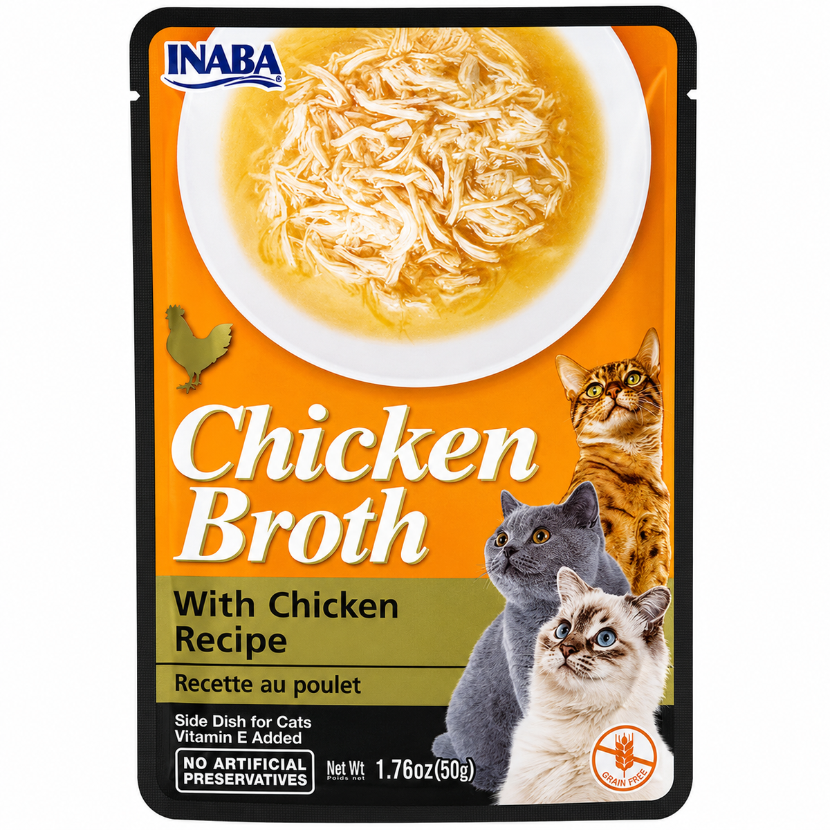 Inaba Churu Chicken Broth With Chicken Recipe Cat Treats