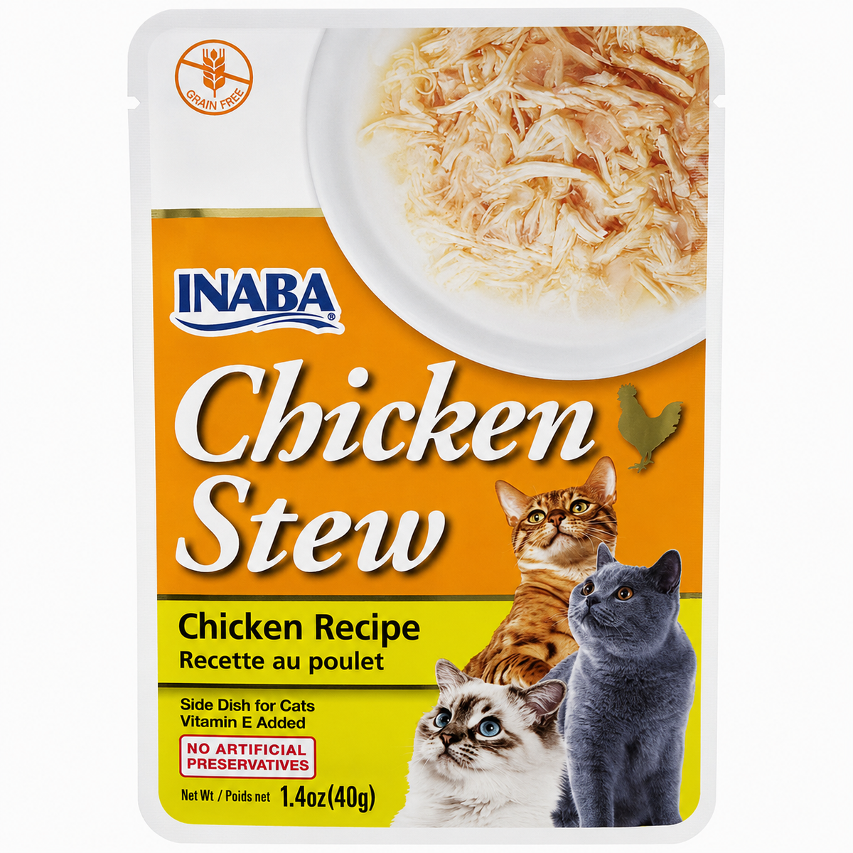 Inaba Chicken Stew Chicken Flavour Cat Treats