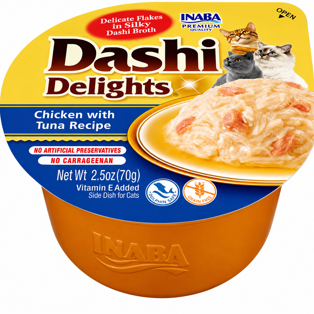 Inaba Dashi Delights Chicken With Tuna Recipe Cat Wet Treat