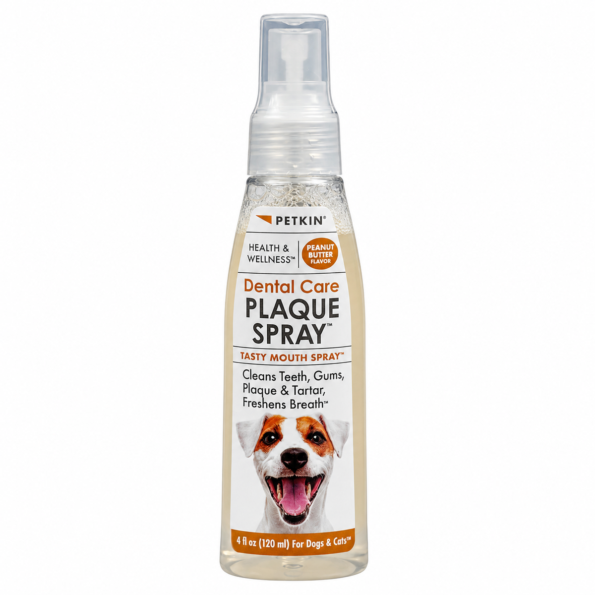 Petkin Peanut Butter Plaque Spray For Dogs And Cats