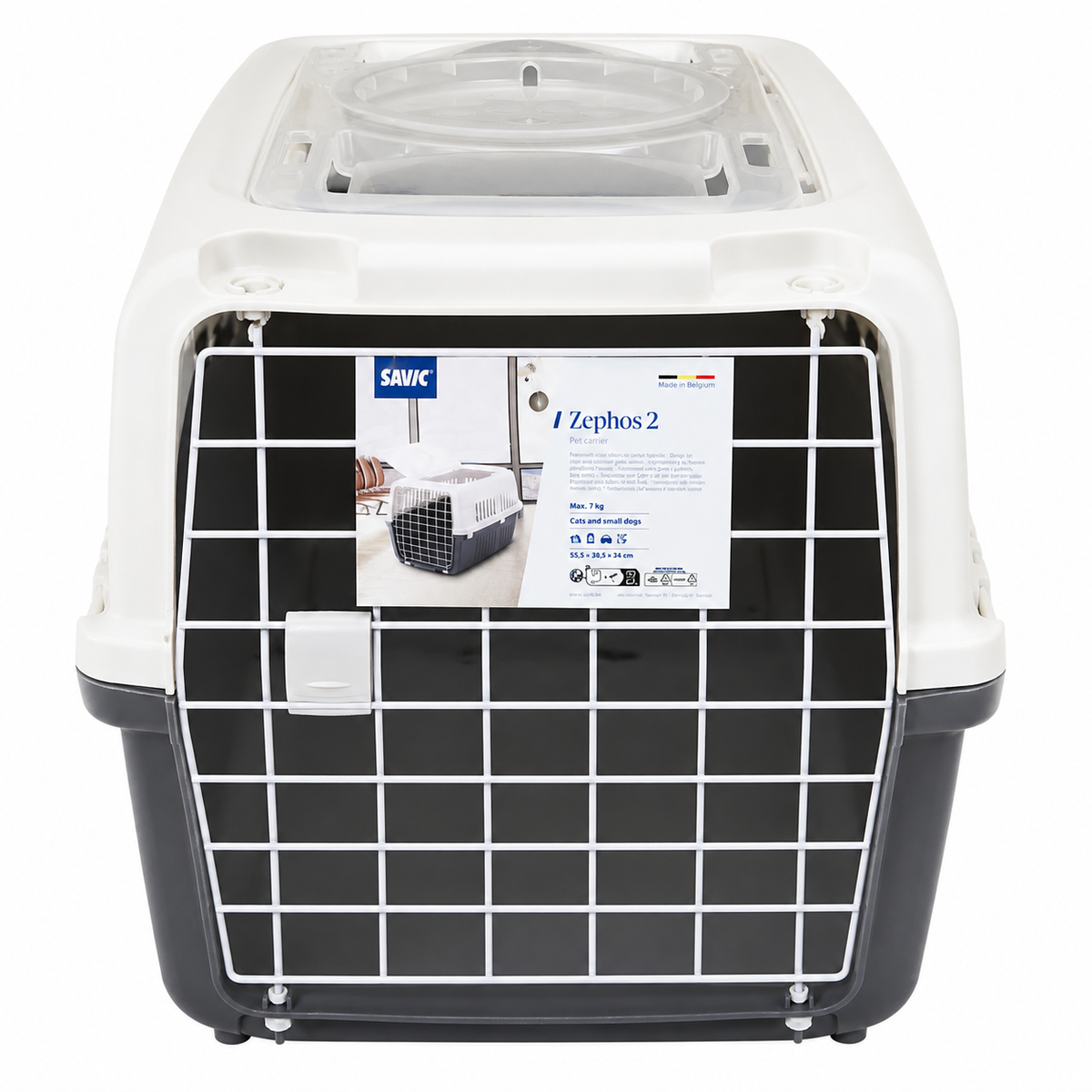 Savic Zephos 2 Pet Carrier Grey