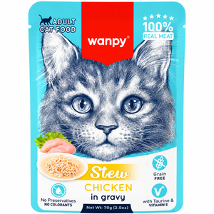 Wanpy Stew Chicken In Gravy Cat Pouch