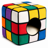 Luxury Cube Cat House with Cushion | 15×15×15 Inch