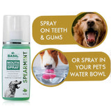 Basil Mouth Freshening Spearmint Spray
