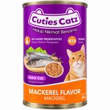 Cuties Catz  Mackeral Flavor Adult Cat Canned Food