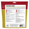 Gnawlers All Natural No Rawhide Chicken Large Bone For Dogs 5 Pcs