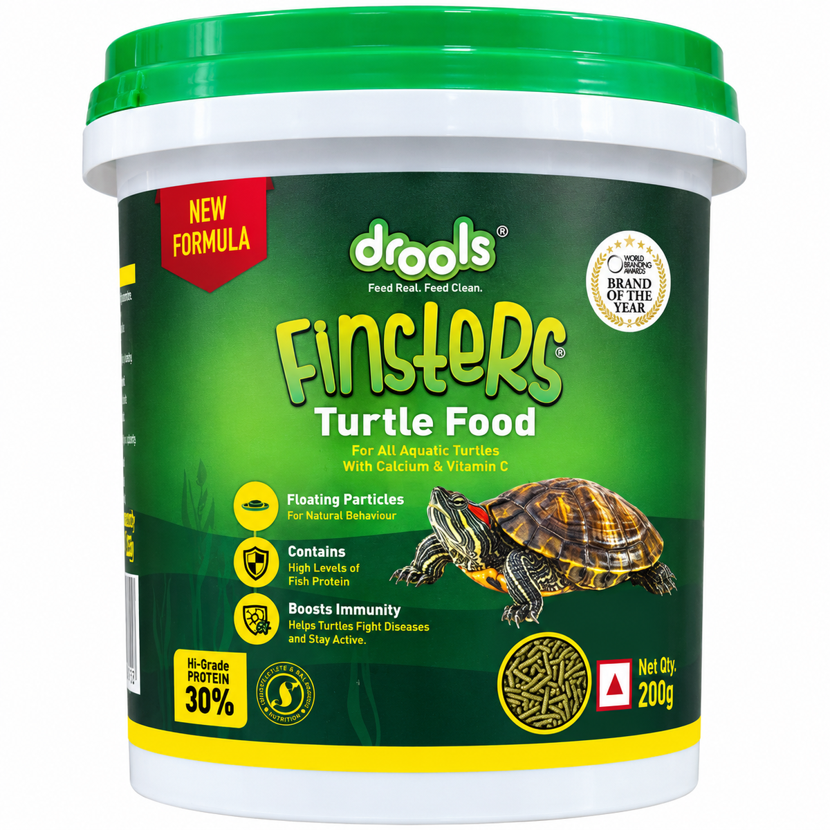 Drools Finsters Turtle Food