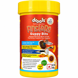 Drools Finsters Guppy Bits Fish Food