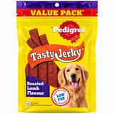 Pedigree Meat Jerky Flat Strip Roasted Lamb Flavor