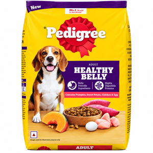 Pedigree Healthy Belly Adult Dog Dry Food