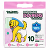 Pawpaya Disposable Diapers For Female Dogs 10Pcs