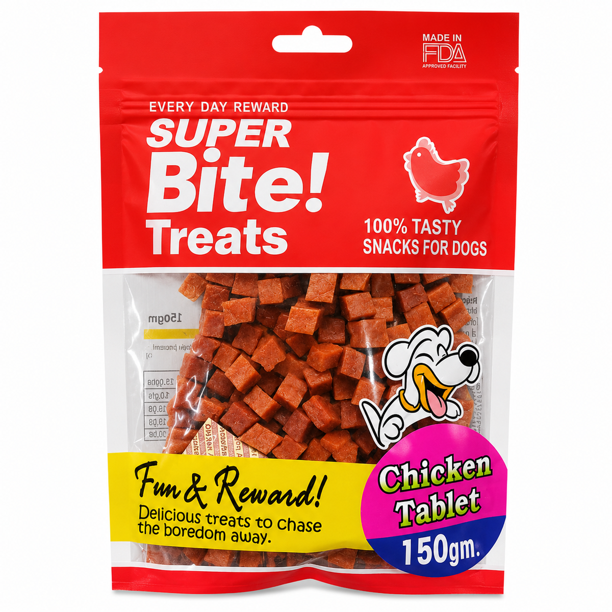 Super Bites Chicken Tablets Treats For Dogs