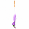 Kennel Wooden Cat Playing Rod W/Elastic Fancy Rod