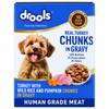 Drools Turkey With Wild Rice & Pumpkin Chunks In Gravy Dog Wet Food Buy 5 Get 1 Free
