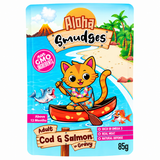 Aloha Smudges Cod And Salmon In Gravy Adult Cat Wet Food