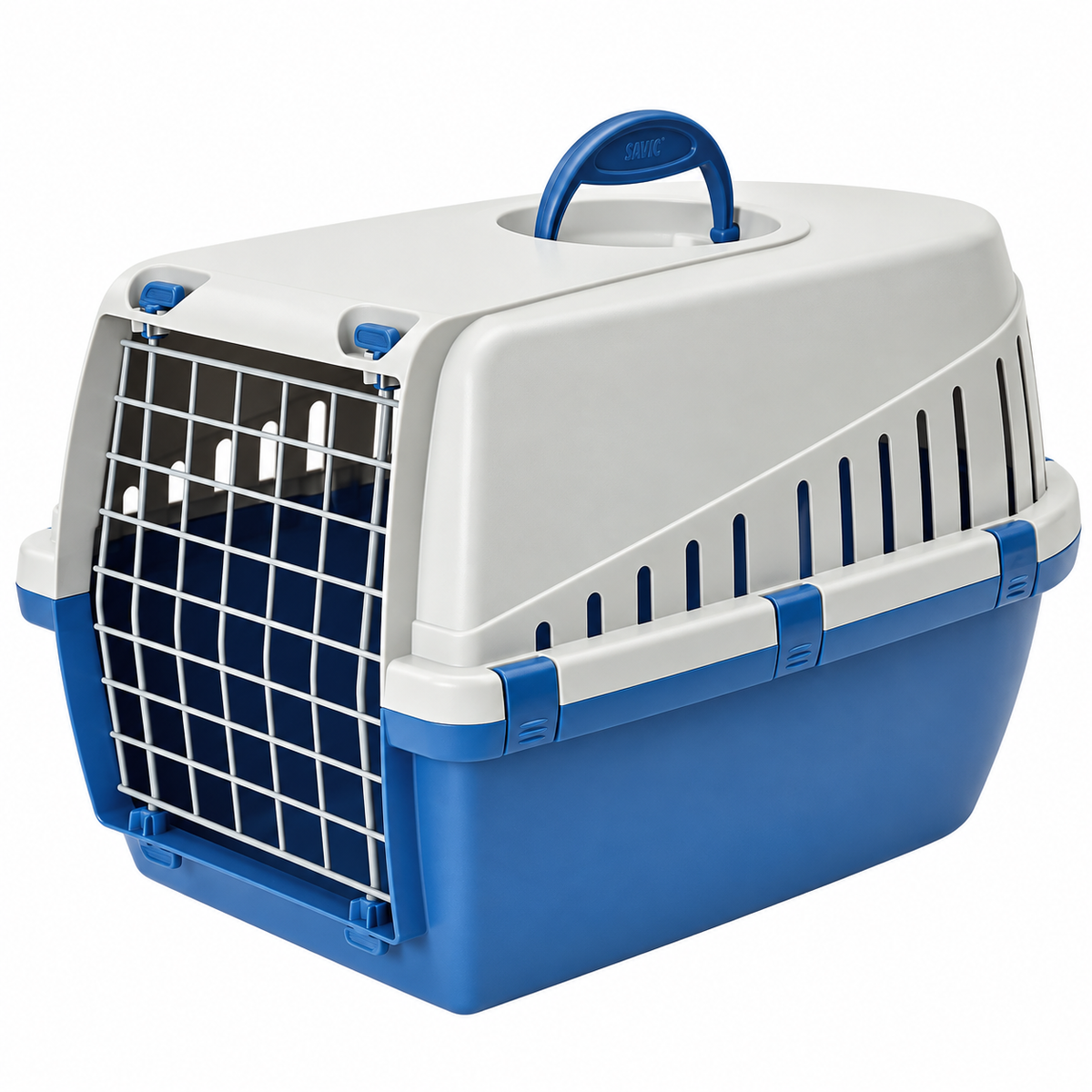 Savic Trotter 2 Pet Carrier Atlantic Blue Dogs & Cats