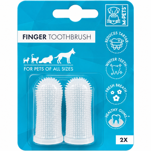 M-Pets Finger Toothbrush For Dogs & Cats