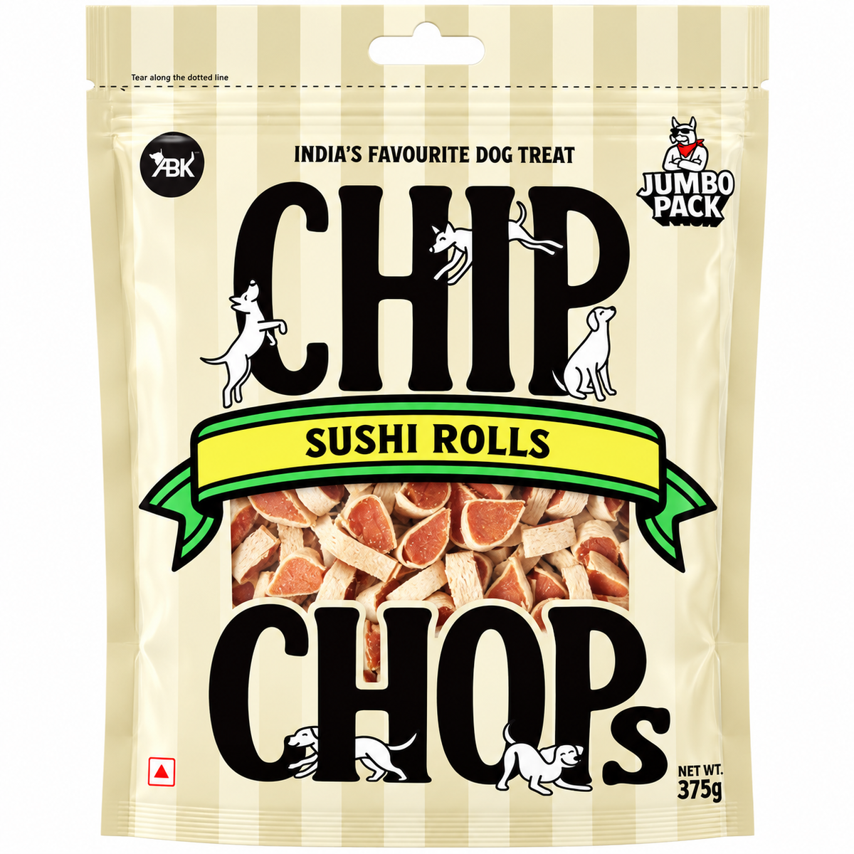 Chip Chops : Sushi Roll Dog Treats (Jumbo Pack)