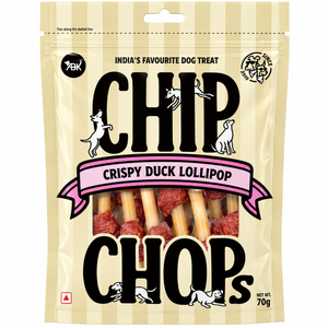 Chip Chops Crispy Duck Lolipop Dog Treats