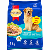 Smart Heart Chicken And Liver Flavor Adult Dog Dry Food Free 300 G Inside
