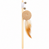 Kennel Wooden Cat Teasing Stick - 6 Styles Asst. (Any one)