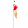 Kennel Wooden Cat Teasing Stick - 6 Styles Asst. (Any one)