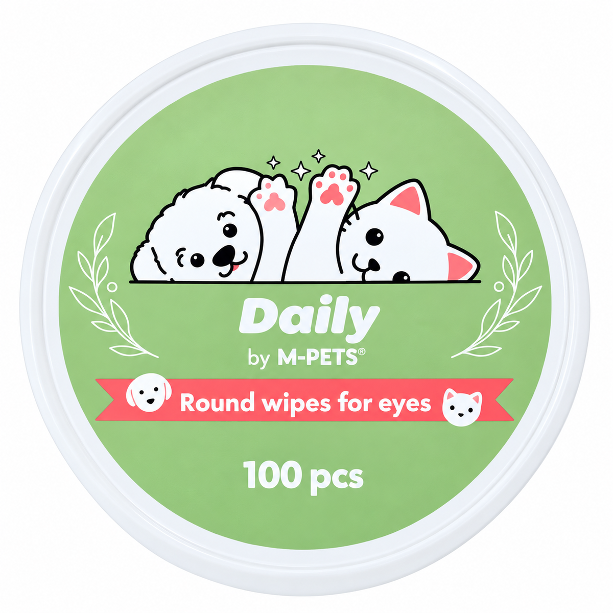 M-Pets Daily Double-Sided Wipe Gloves