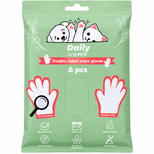 M-Pets Daily Double-Sided Wipe Gloves