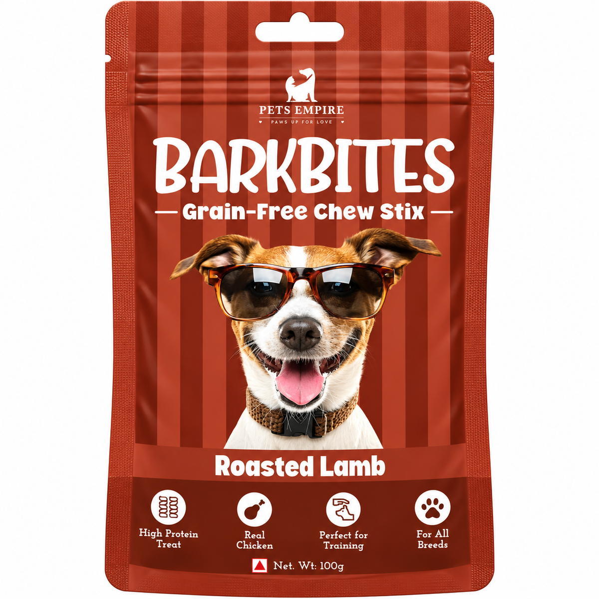 Pets Empire Barkbites Roasted Lamb Dog Chew Stix