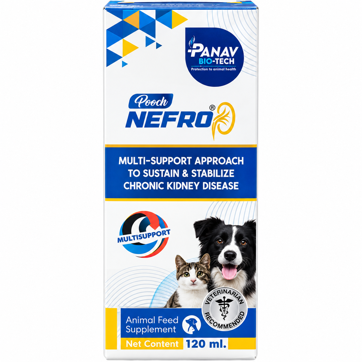 Panav Bio-Tech Pooch Nefro Syrup For Dogs & Cats