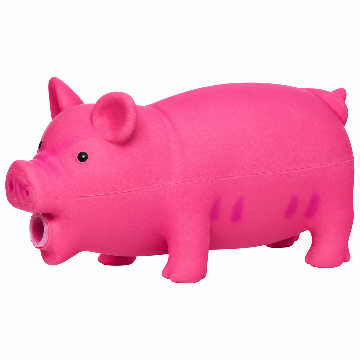 Trixie Pig Animal Sound Latex/Polyester Fleece Toy For Dogs