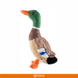 Fofos Plush Wild Duck Dog Toy